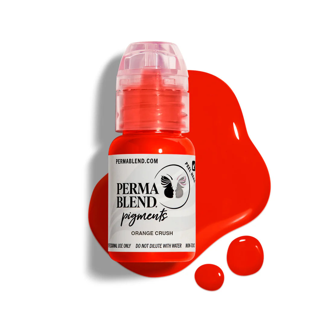 PERMABLEND パッションレッド,スイートメリッサ,オレンジクラッシュ新品 Perma Blend Sweet Lip Orange Crush 1/2oz - Professional Lip Pigment