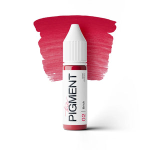 The Pigment - 02 Brick - 15ml – professional permanent makeup & beauty product