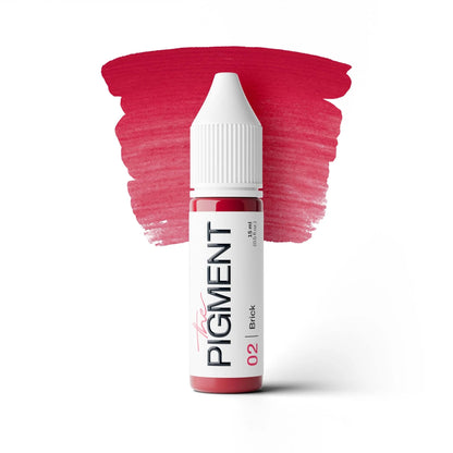 The Pigment - 02 Brick - 15ml – professional permanent makeup & beauty product