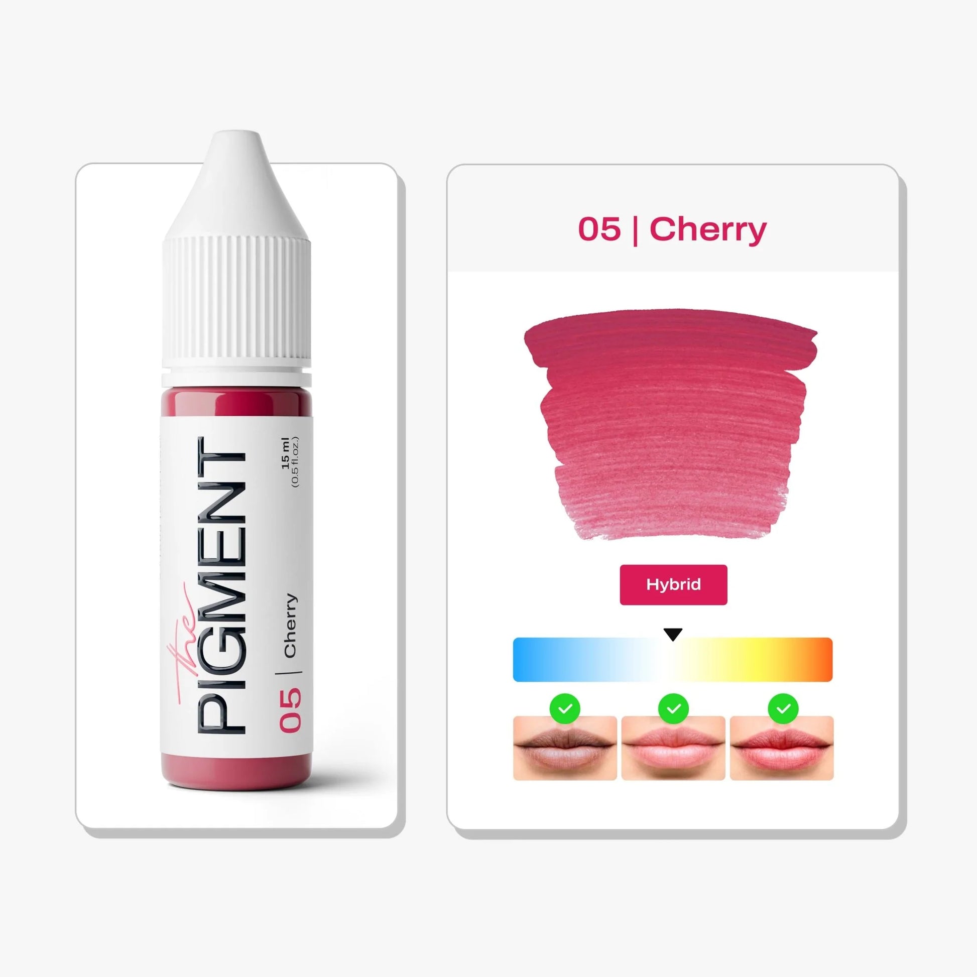 The Pigment - 05 Cherry - 15ml – professional permanent makeup & beauty product