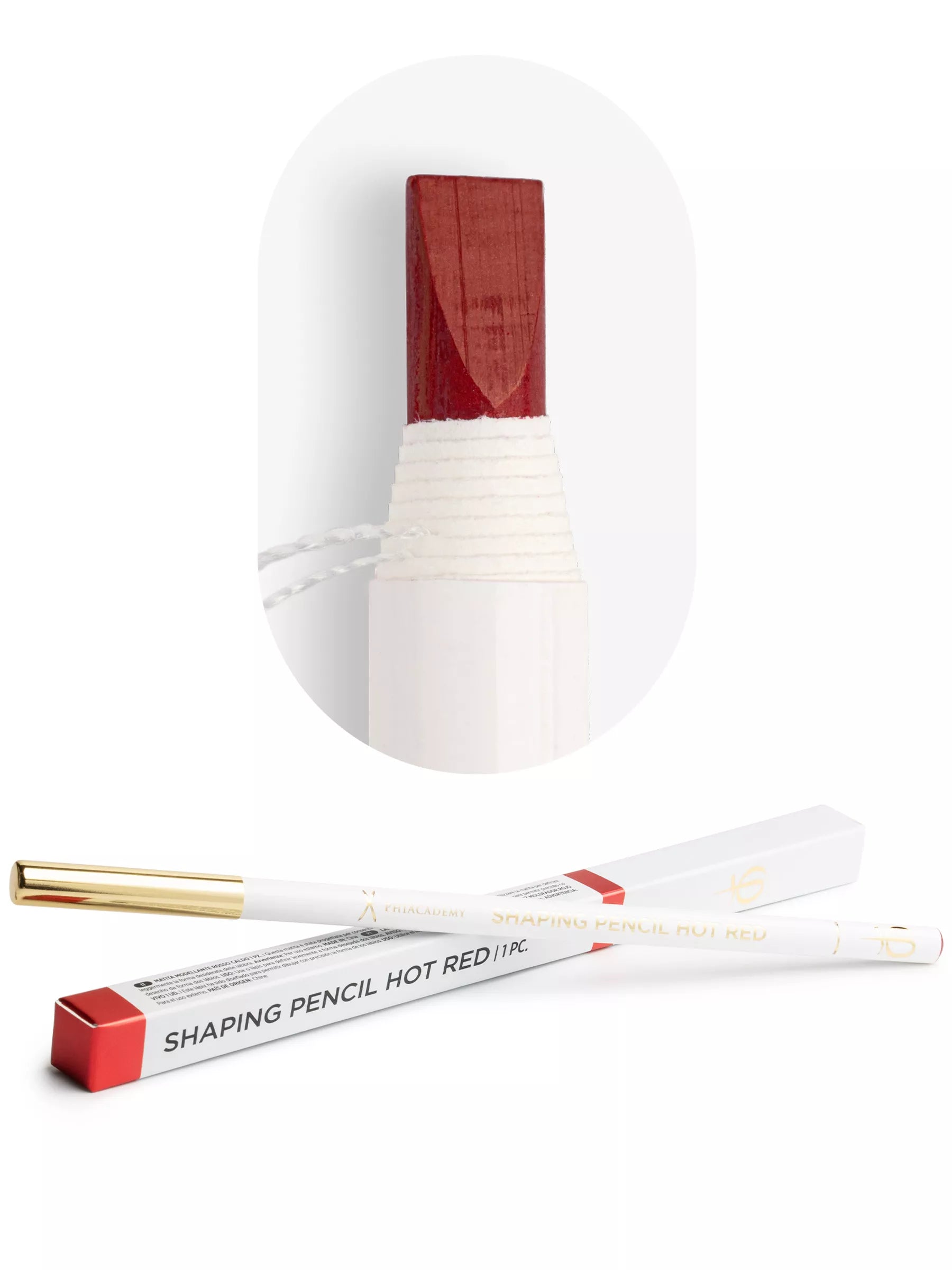 Shaping Pencil(Available in 4 Shades) Hot Red – professional permanent makeup & beauty product