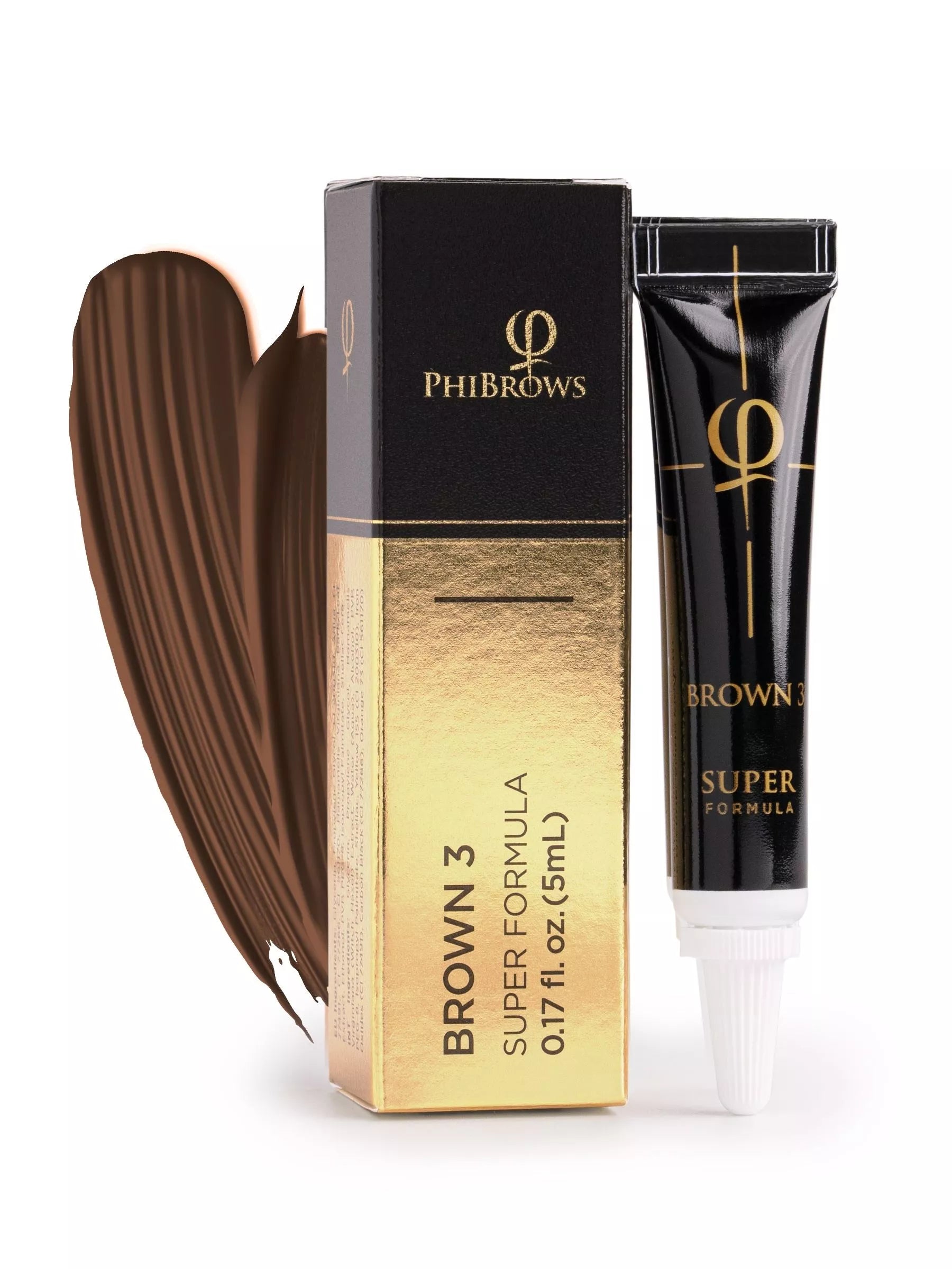 Phibrows Brown 3 SUPER - 1pc – professional permanent makeup & beauty product