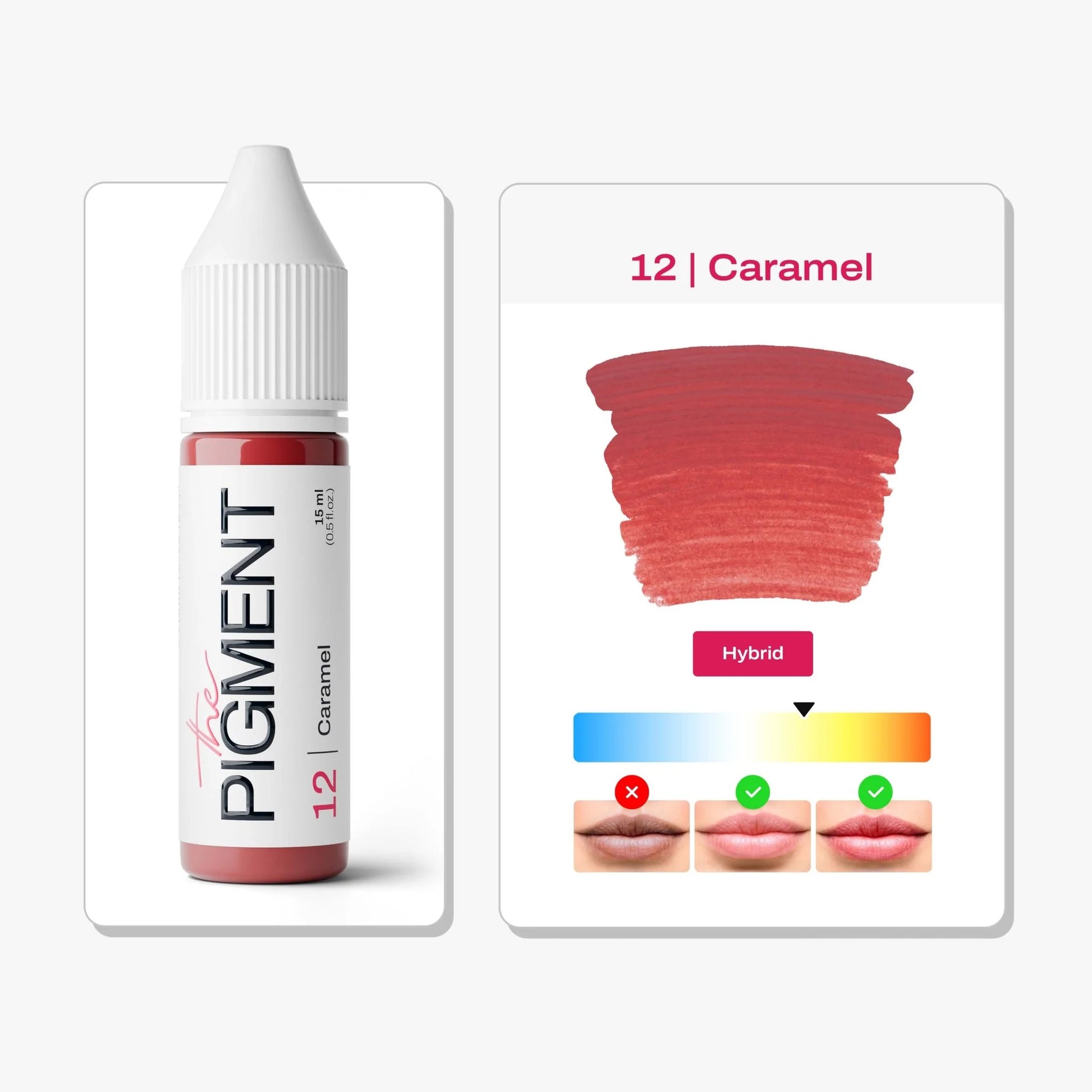 The Pigment - 12 Caramel - 15ml – professional permanent makeup & beauty product