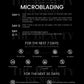 Microblading Digital Aftercare Cards English (Digital Download) – professional permanent makeup & beauty product