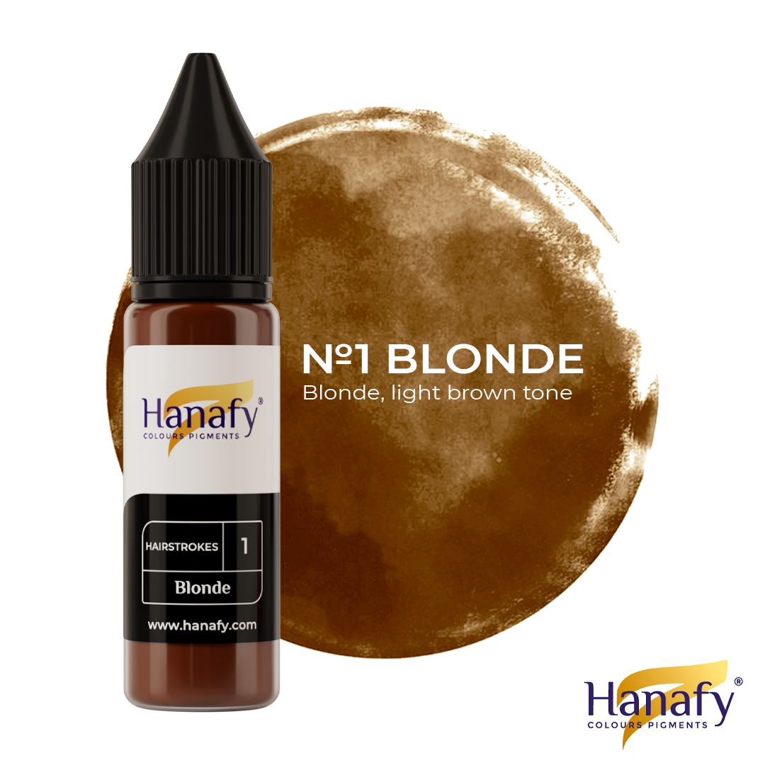 Hanafy Hairstrokes - Blonde N1 – professional permanent makeup & beauty product
