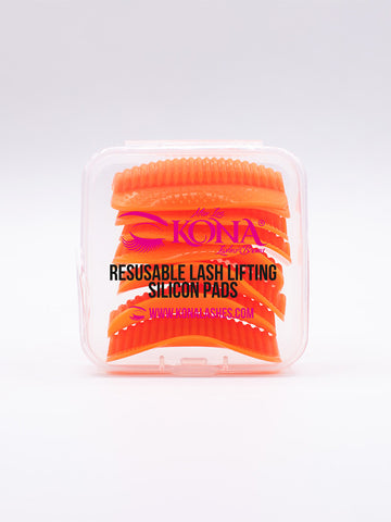 Kona - Reusable Silicone Pads with Channels for Lash Lifting