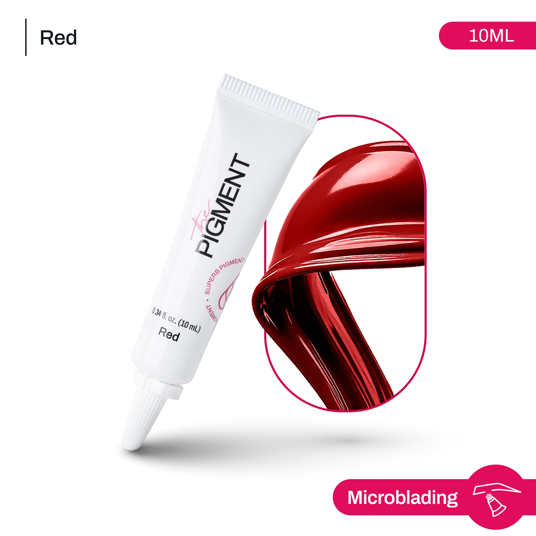 The Pigment - Microblading Red (10ml) – professional permanent makeup & beauty product