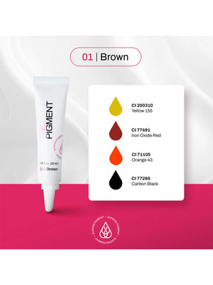 The Pigment - Microblading Brown 1 (10ml) – professional permanent makeup & beauty product