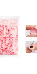 Pink Ring Pigment Cups 100pcs