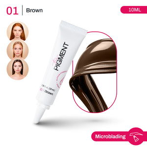 The Pigment - Microblading Brown 1 (10ml) – professional permanent makeup & beauty product