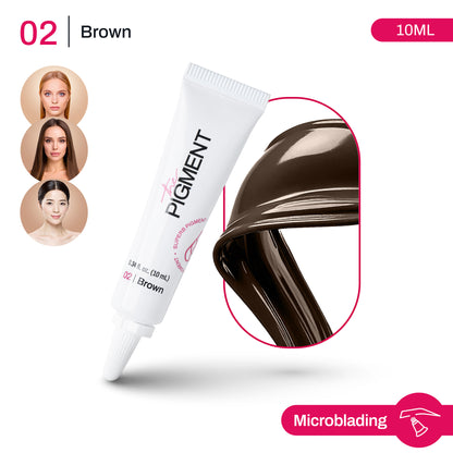 The Pigment - Microblading Brown 2 (10ml) – professional permanent makeup & beauty product