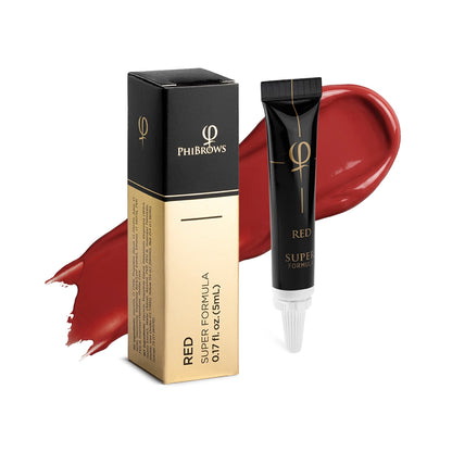 Phibrows Red SUPER - 1pc – professional permanent makeup & beauty product