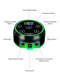 Tattoo Machine Kit: Aurora 2 Power Supply & Biomaser Machine