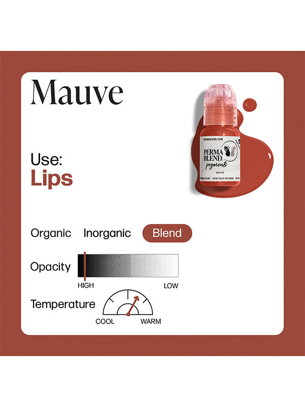 Perma Blend - Sultry Lip Mauve 1/2oz – professional permanent makeup & beauty product