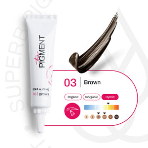 The Pigment - Microblading Brown 3 (10ml) – professional permanent makeup & beauty product