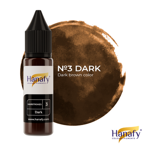 Hanafy Hairstrokes - Dark N3 – professional permanent makeup & beauty product