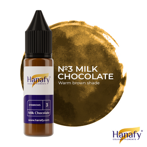 Hanafy Milk Chocolate N3 – professional permanent makeup & beauty product