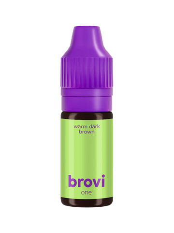 Brovi ONE Inorganic Warm Dark Brown Pigment