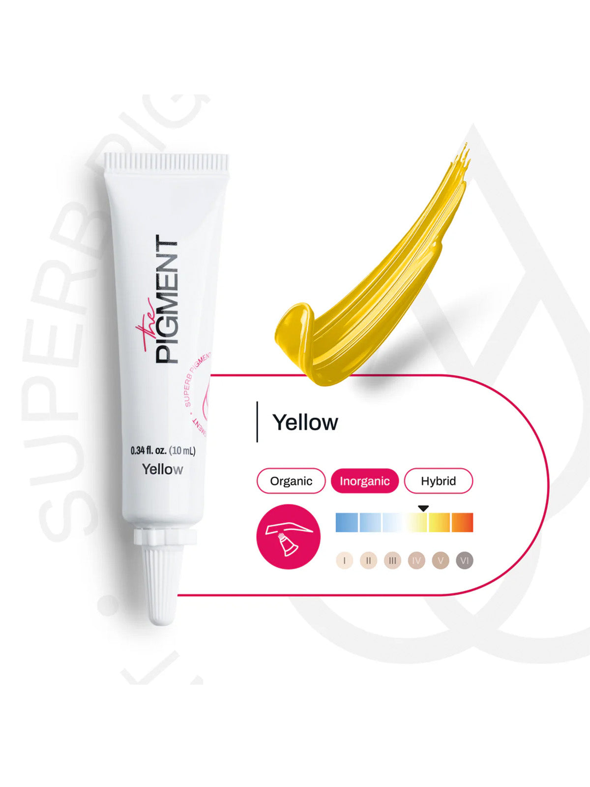 The Pigment - Microblading Yellow (10ml) – professional permanent makeup & beauty product