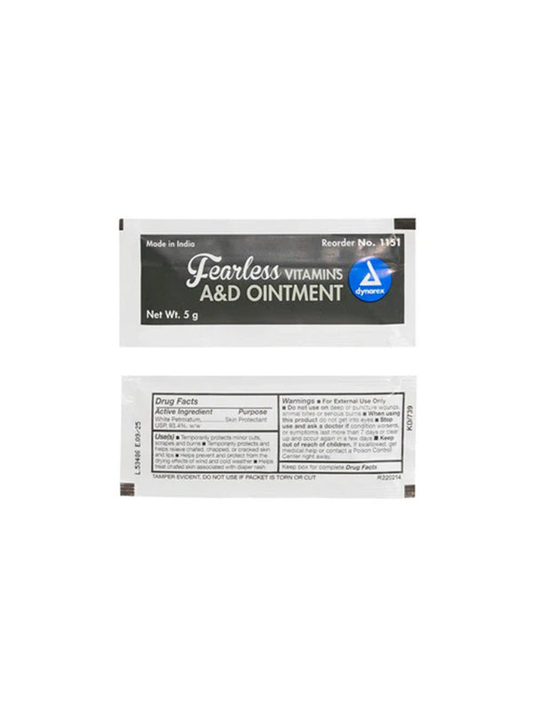 Dynarex Vitamins A&D Ointment - Box of 144 Foil Packs – professional permanent makeup & beauty product