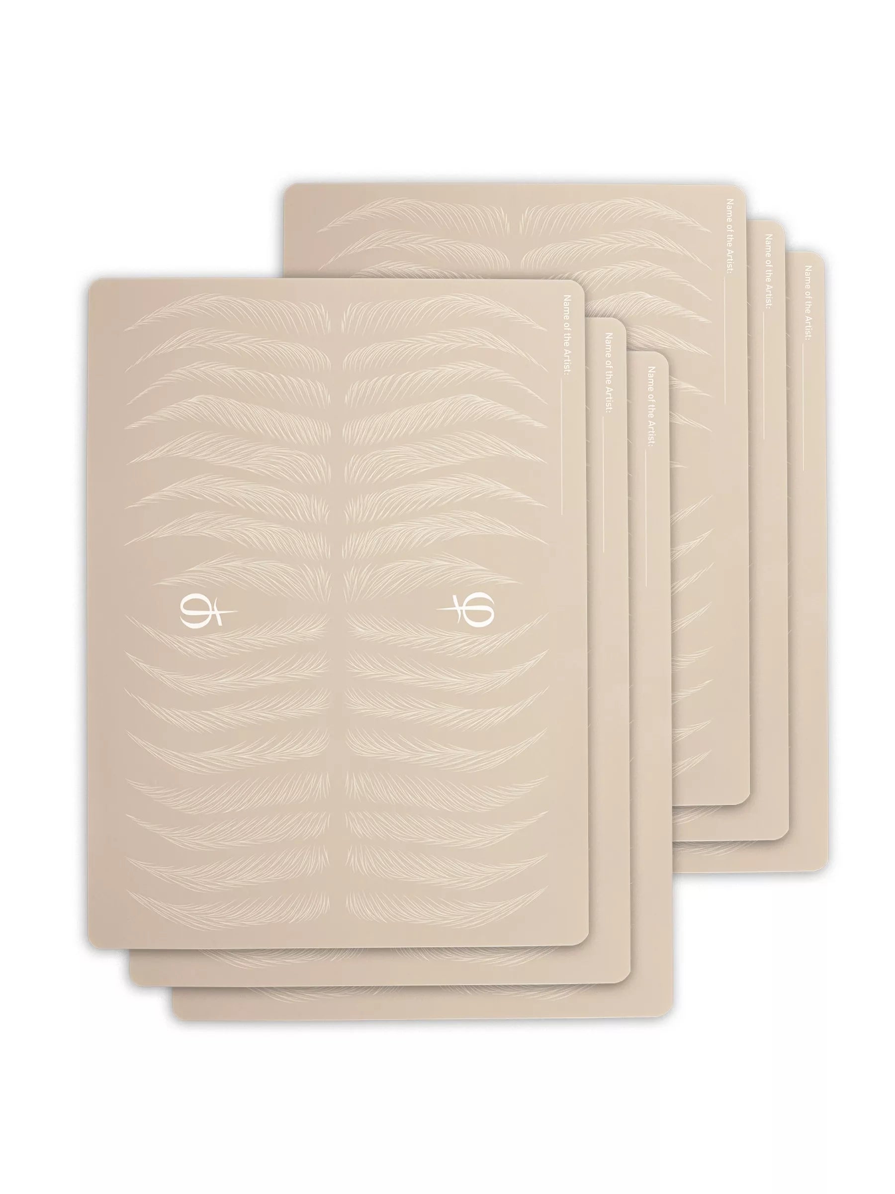 Microblading Practice Latex 6pcs – professional permanent makeup & beauty product