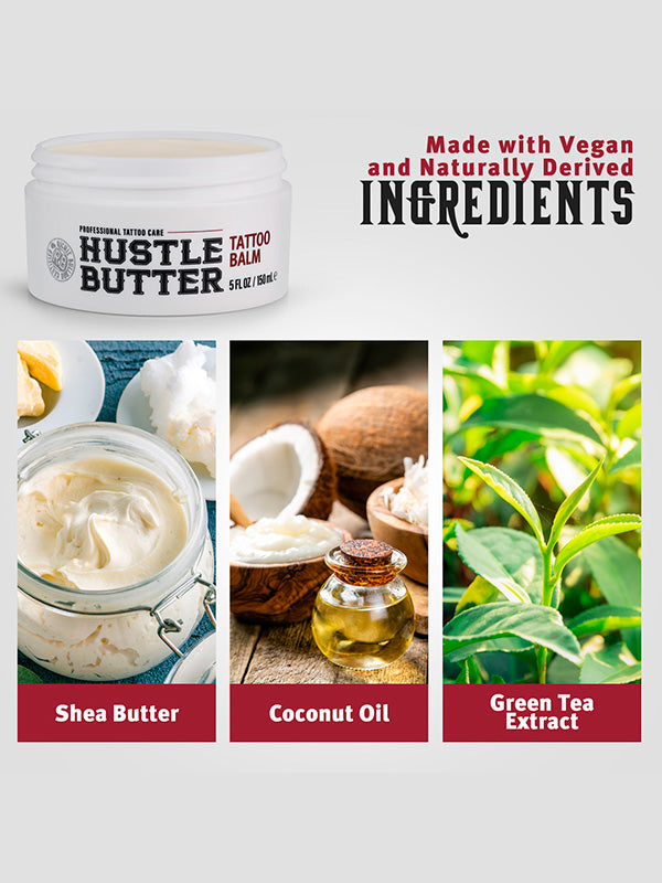 Hustle Butter Tattoo Balm - 5fl oz – professional permanent makeup & beauty product