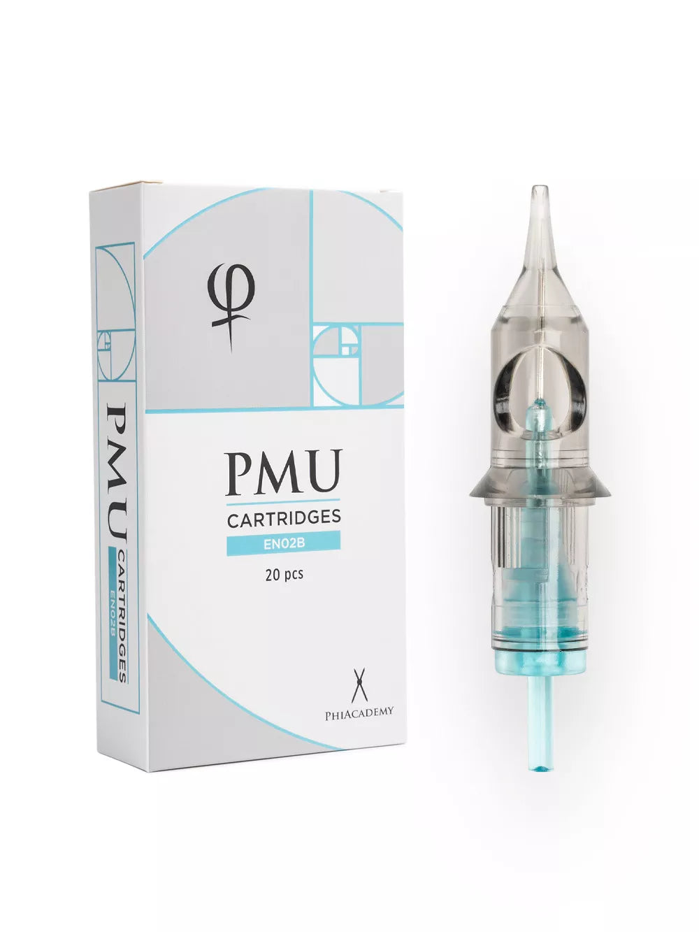 PMU Cartridges 0.25 1R, 3.5mm taper (EN02B) 20 pcs (Universal Cartr.) – professional permanent makeup & beauty product