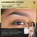 Curso Presencial LatinBrows Training Guadalajara, México Enero 10 y 11, 2024