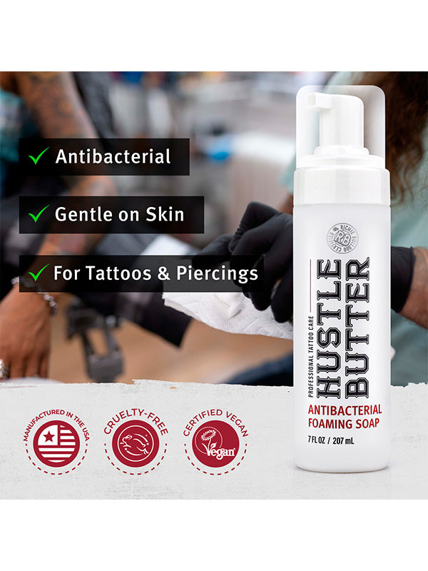 Hustle Bubbles Antibacterial Foaming Soap – professional permanent makeup & beauty product