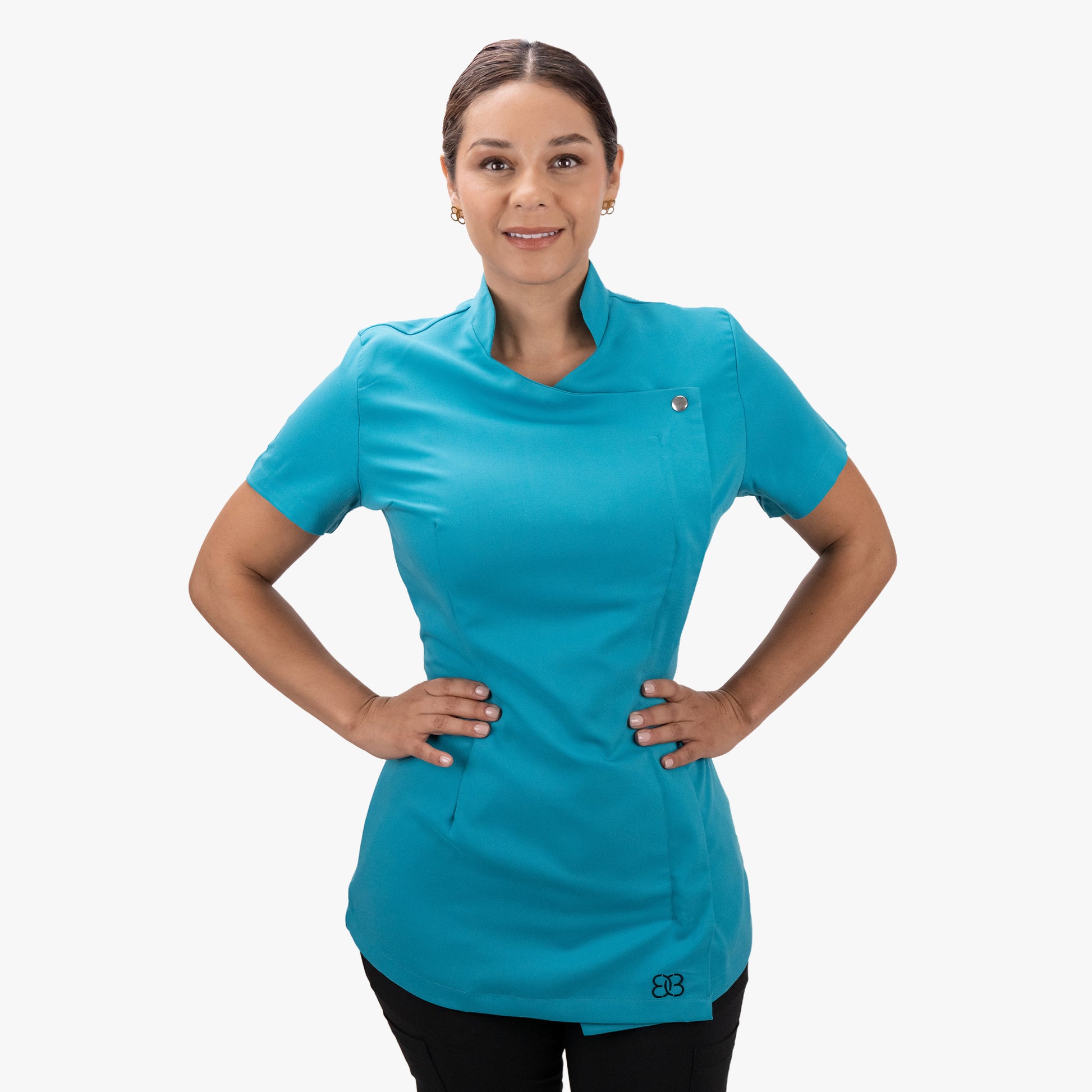 Brows Couple Beauty Women's Short Sleeve Turquoise – professional permanent makeup & beauty product