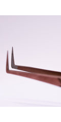 Kona - Nano-Tech Rose Gold + Diamond Grip Tweezer (for Volume, 90°)