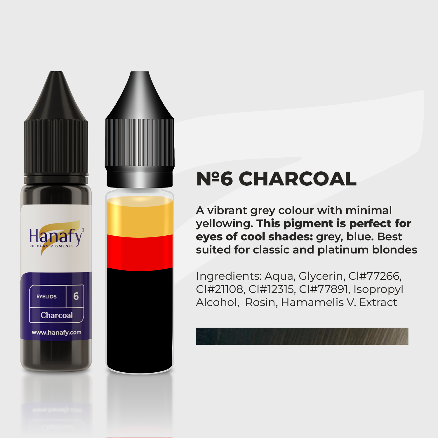 Hanafy Charcoal N6 – professional permanent makeup & beauty product