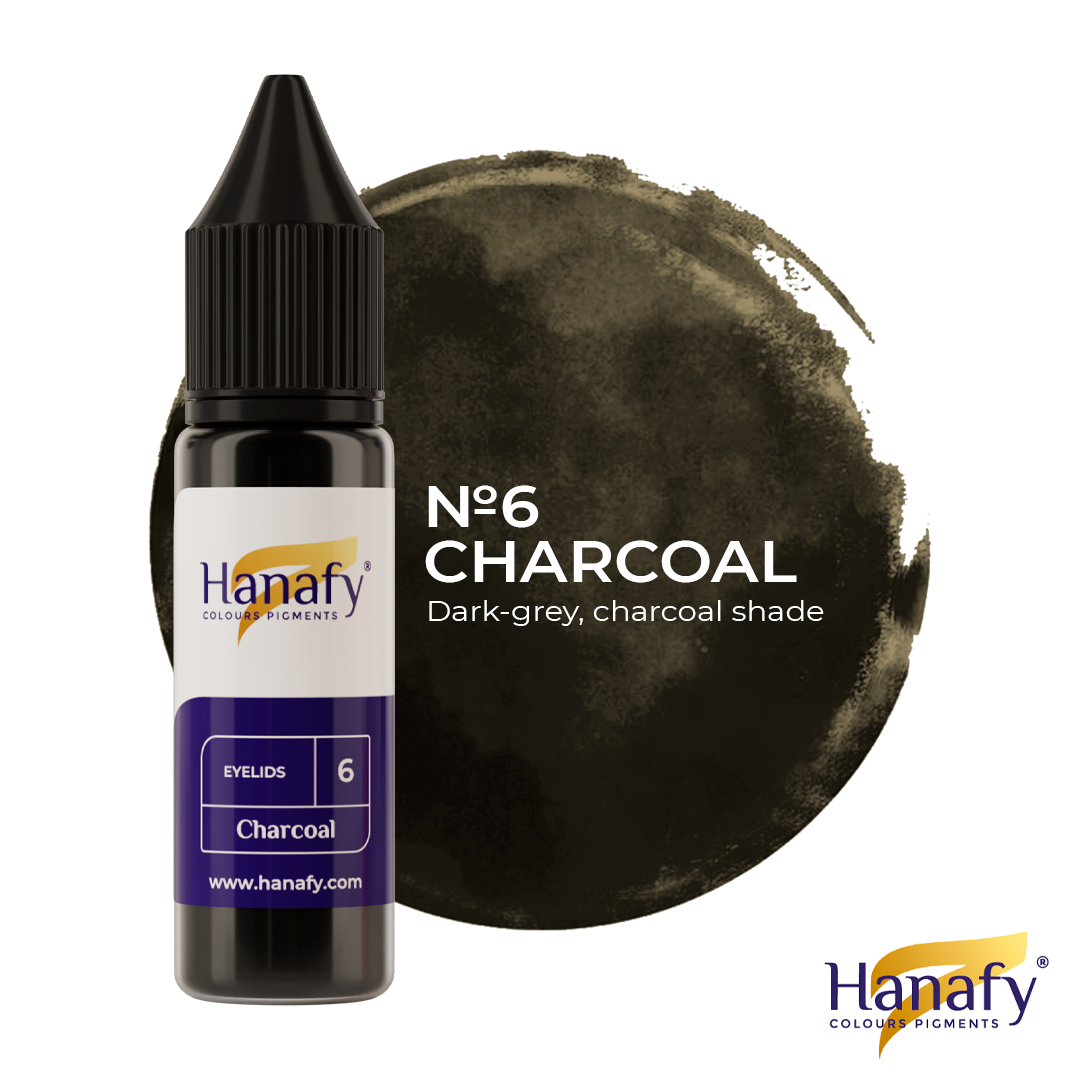Hanafy Charcoal N6 – professional permanent makeup & beauty product