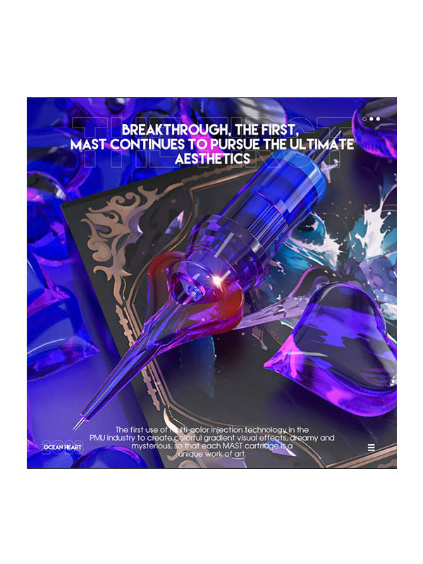 Mast Ocean Heart Needle Cartridges | 20pcs – professional permanent makeup & beauty product