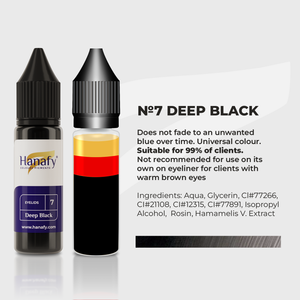 Hanafy Deep Black N7 – professional permanent makeup & beauty product