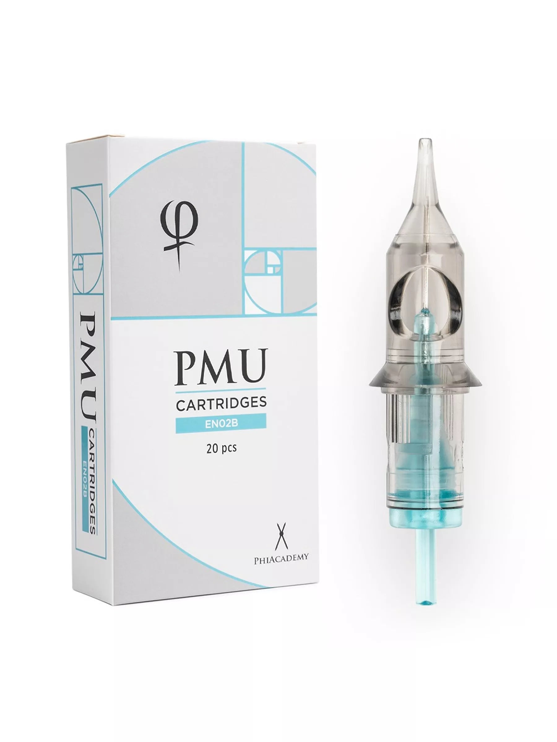 PMU Cartridges 0.20 1R, 3.5mm taper (EN02B) 20 pcs (Universal Cartr.) – professional permanent makeup & beauty product