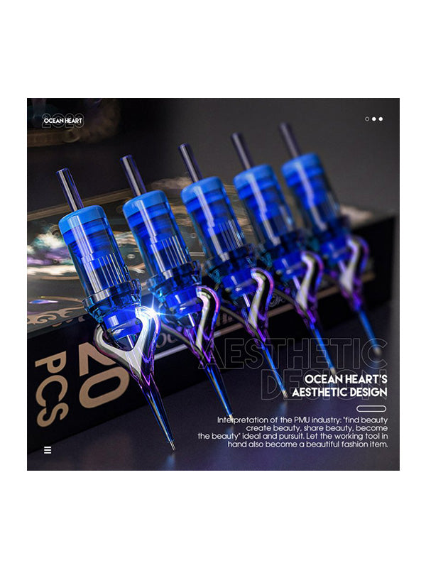Mast Ocean Heart Needle Cartridges | 20pcs – professional permanent makeup & beauty product