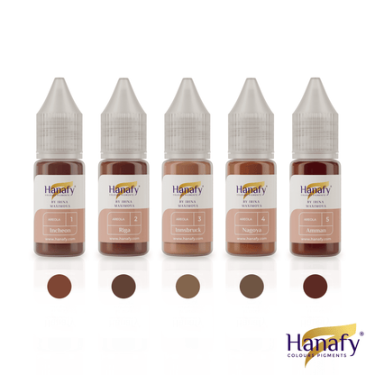 Hanafy Areola Pigment Set – professional permanent makeup & beauty product
