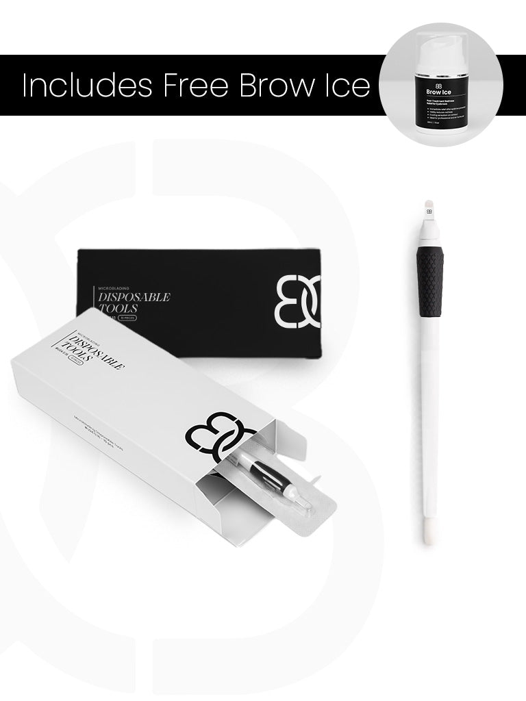 Brows Couple Microblading Disposable Tools Set