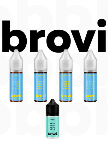 Brovi Essentials 15ml Pigment Set
