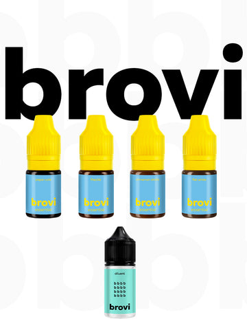 Brovi Essentials 5ml Pigment Set