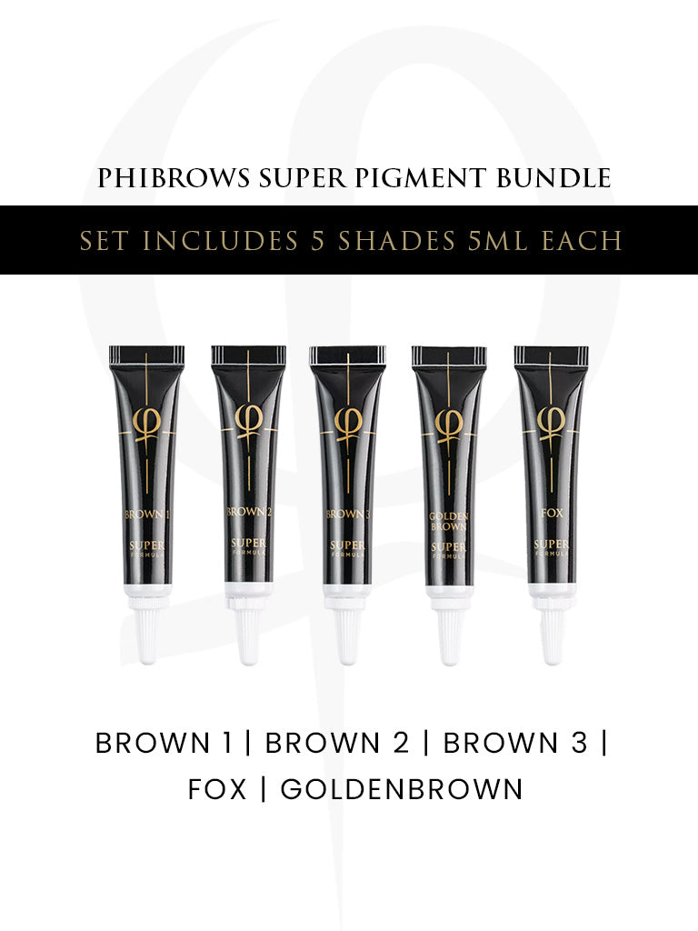 Phi - Phibrows Super Pigment Set – professional permanent makeup & beauty product