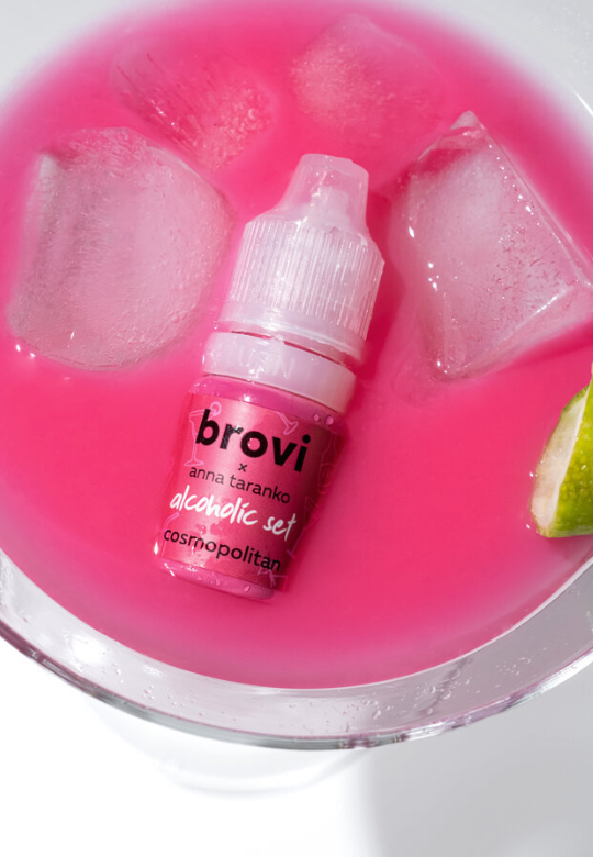 Brovi & ANNA TARANKO ALCOHOLIC SET – professional permanent makeup & beauty product