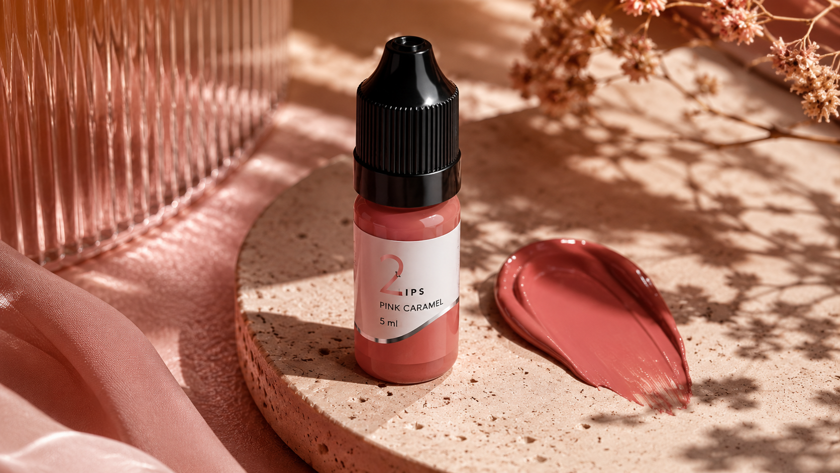 EtalonMix - № 2 Pink Caramel 5ml – professional permanent makeup & beauty product