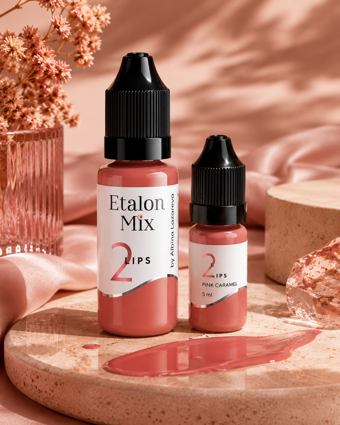 EtalonMix - № 2 Pink Caramel – professional permanent makeup & beauty product