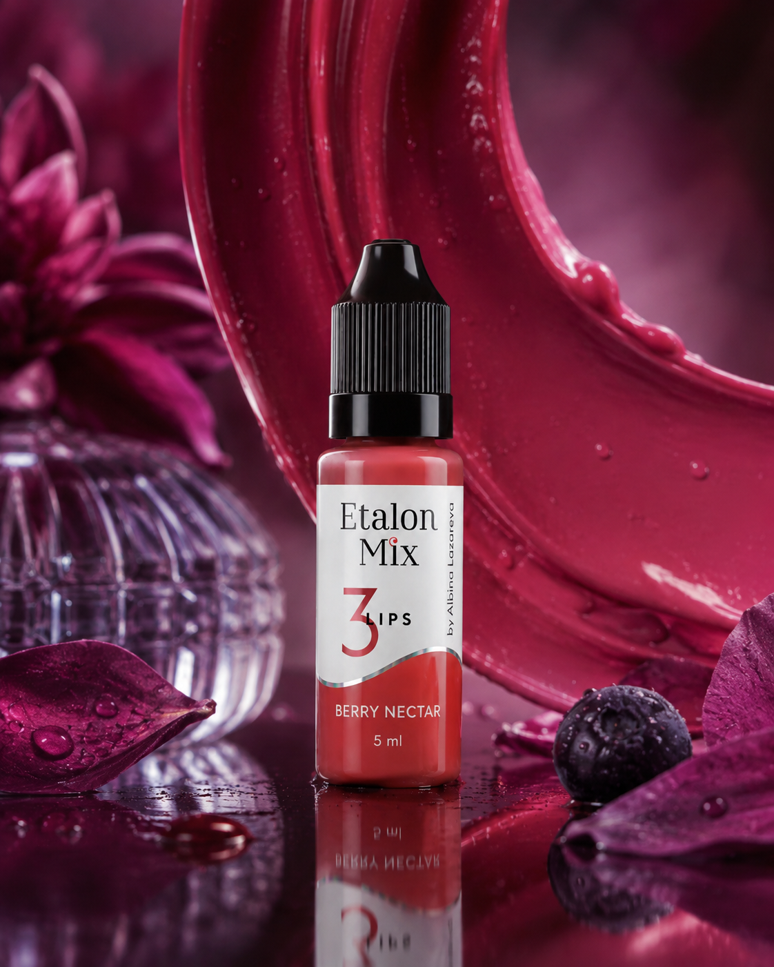 EtalonMix - № 3 Berry Nectar 15ml – professional permanent makeup & beauty product