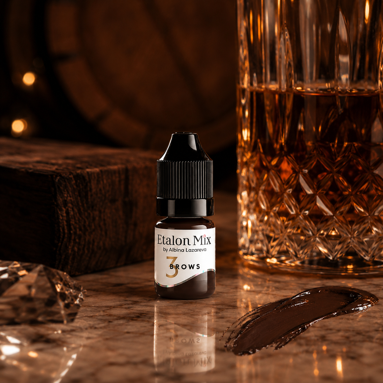 EtalonMix - №3 Cognac 5ml – professional permanent makeup & beauty product