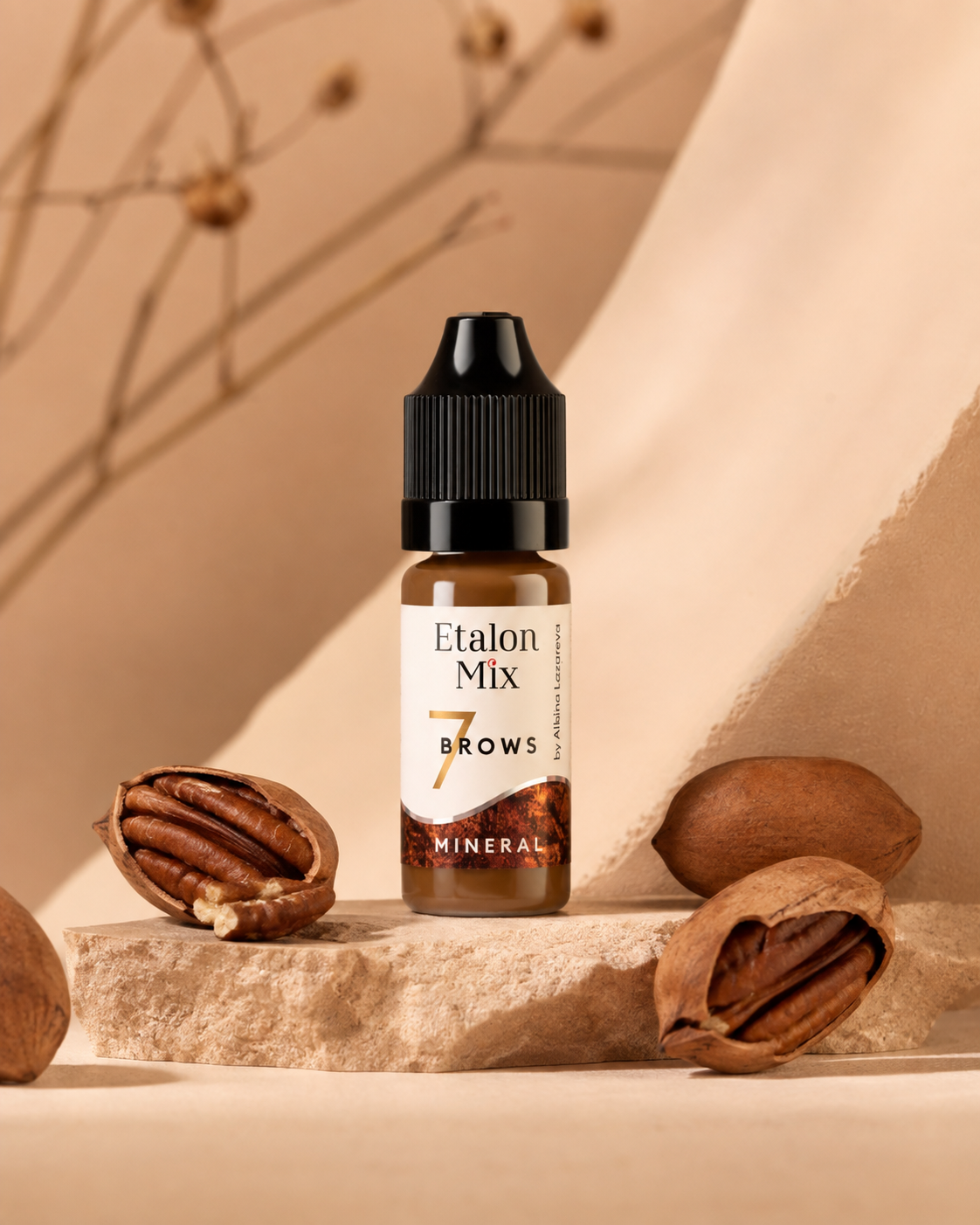 EtalonMix - №7 Pecan 10ml – professional permanent makeup & beauty product