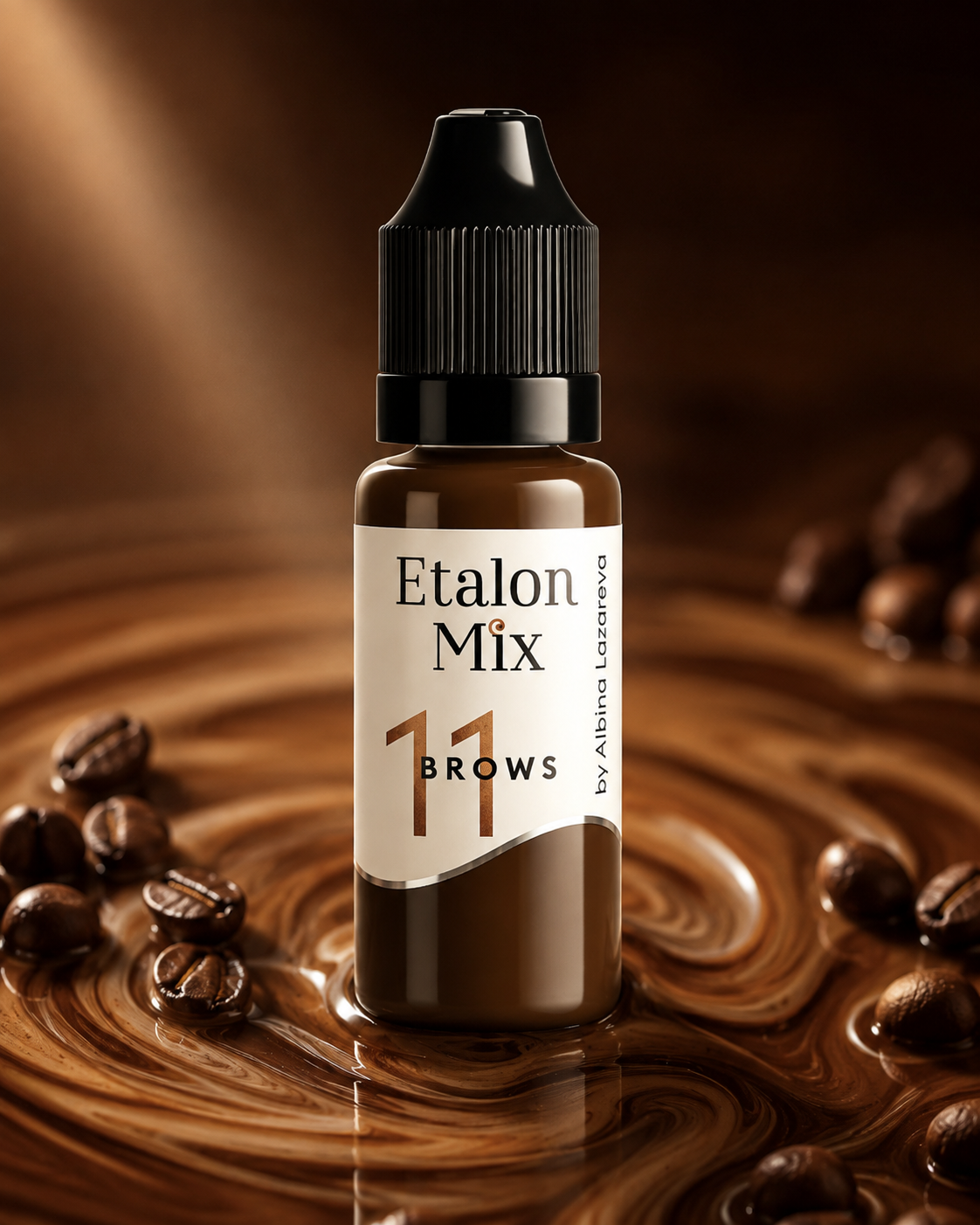 EtalonMix - №11 Espresso 15ml – professional permanent makeup & beauty product