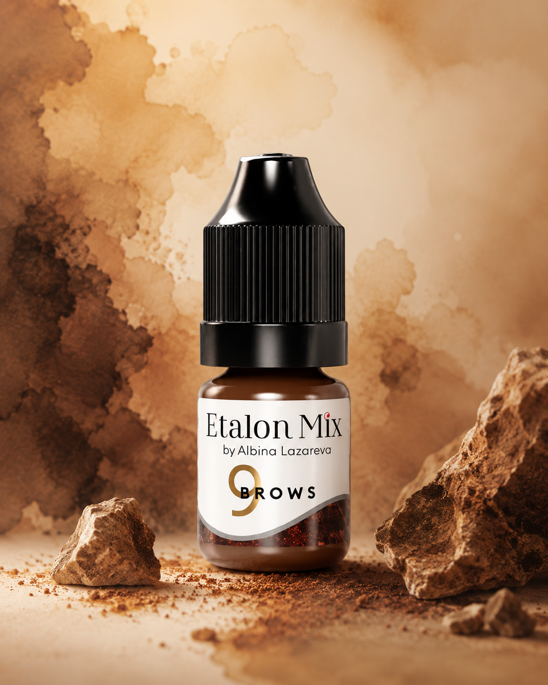 EtalonMix - №9 Sepia 5ml – professional permanent makeup & beauty product